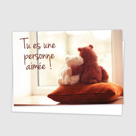 Tu es une personne aimee!