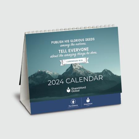 2024 Desk Calendar